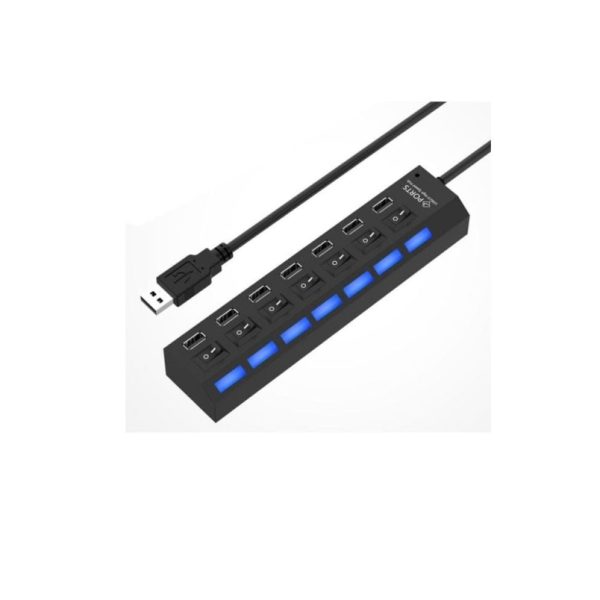 High Speed USB Hub με 7 Θύρες