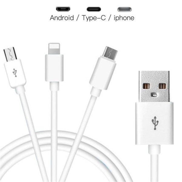 Αντάπτορας - Καλώδιο Usb 3 σε 1