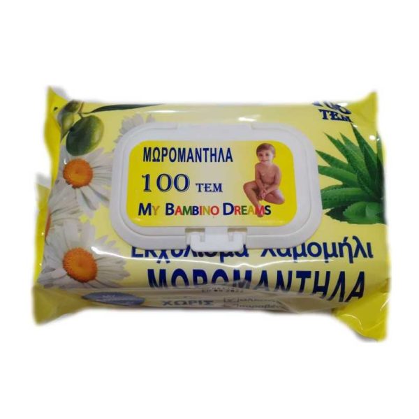Μωρομάντηλα My Bambino Dreams με Εκχύλισμα Χαμομήλι